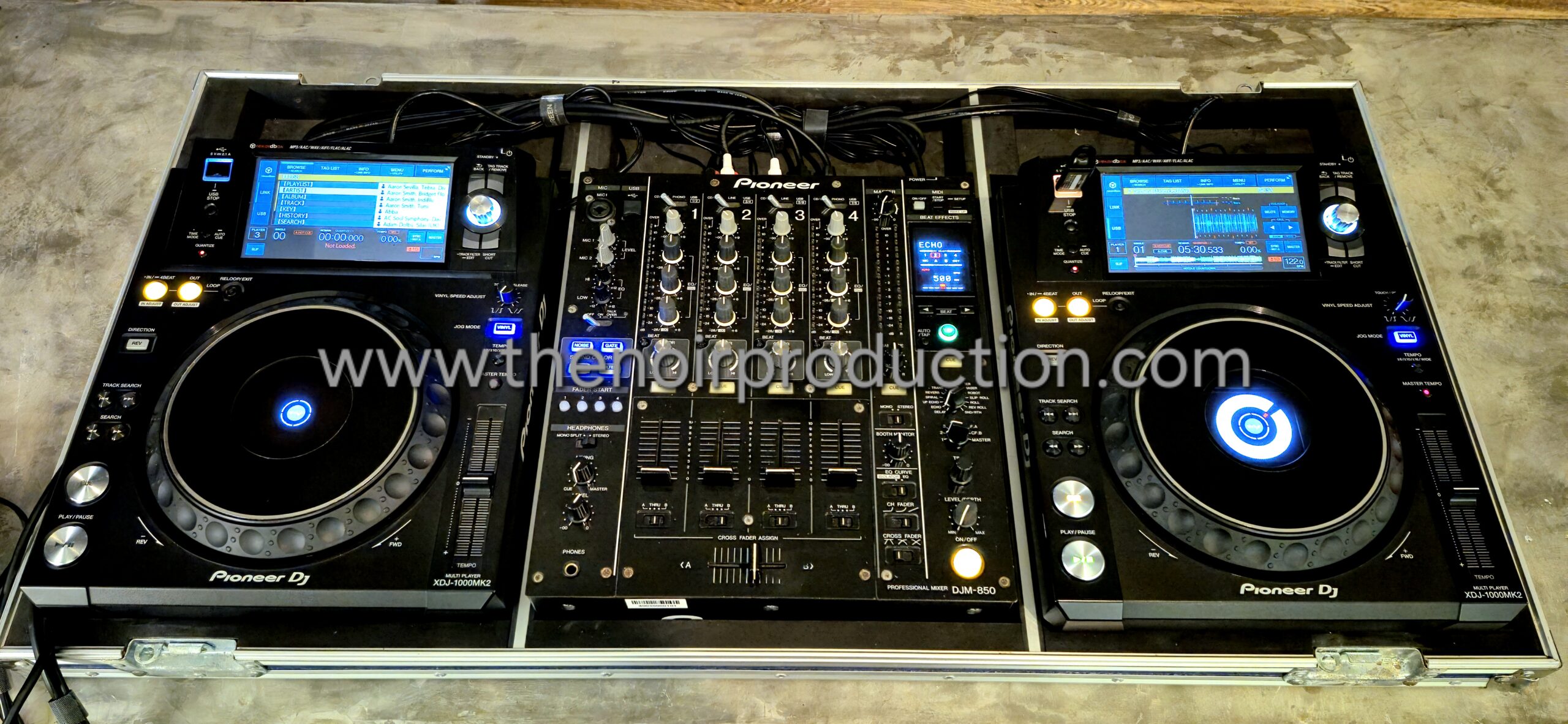 XDJ-1000mk2 & DJM-850 - Bangkok DJ rental service